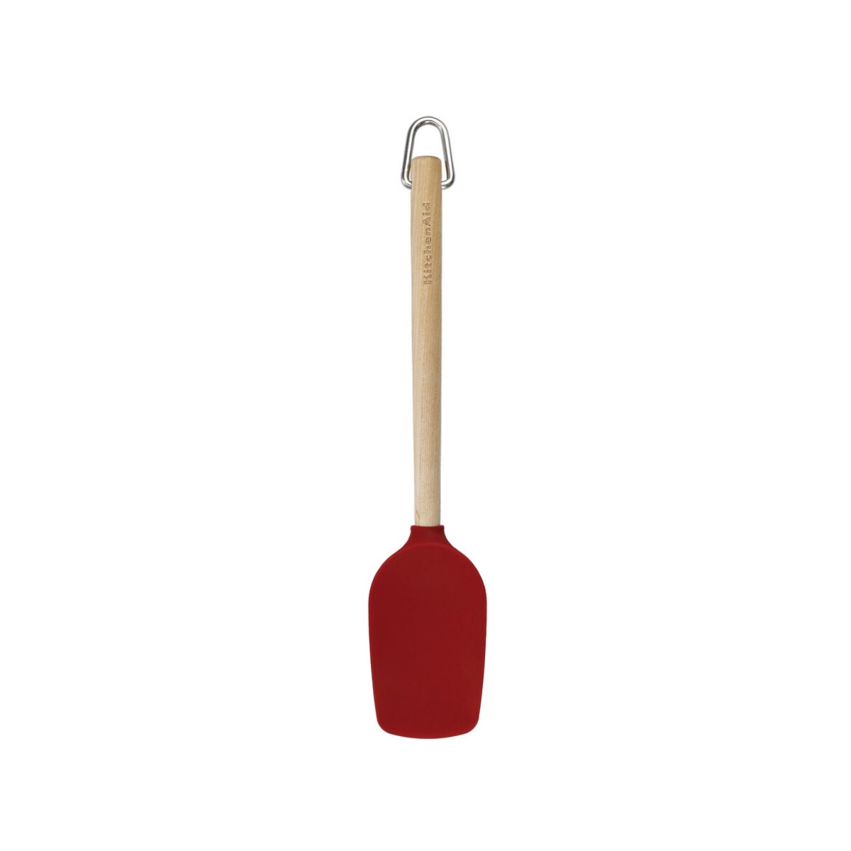 Cuchara Espatula de Silicona Roja con Gancho 30 cm KitchenAid 