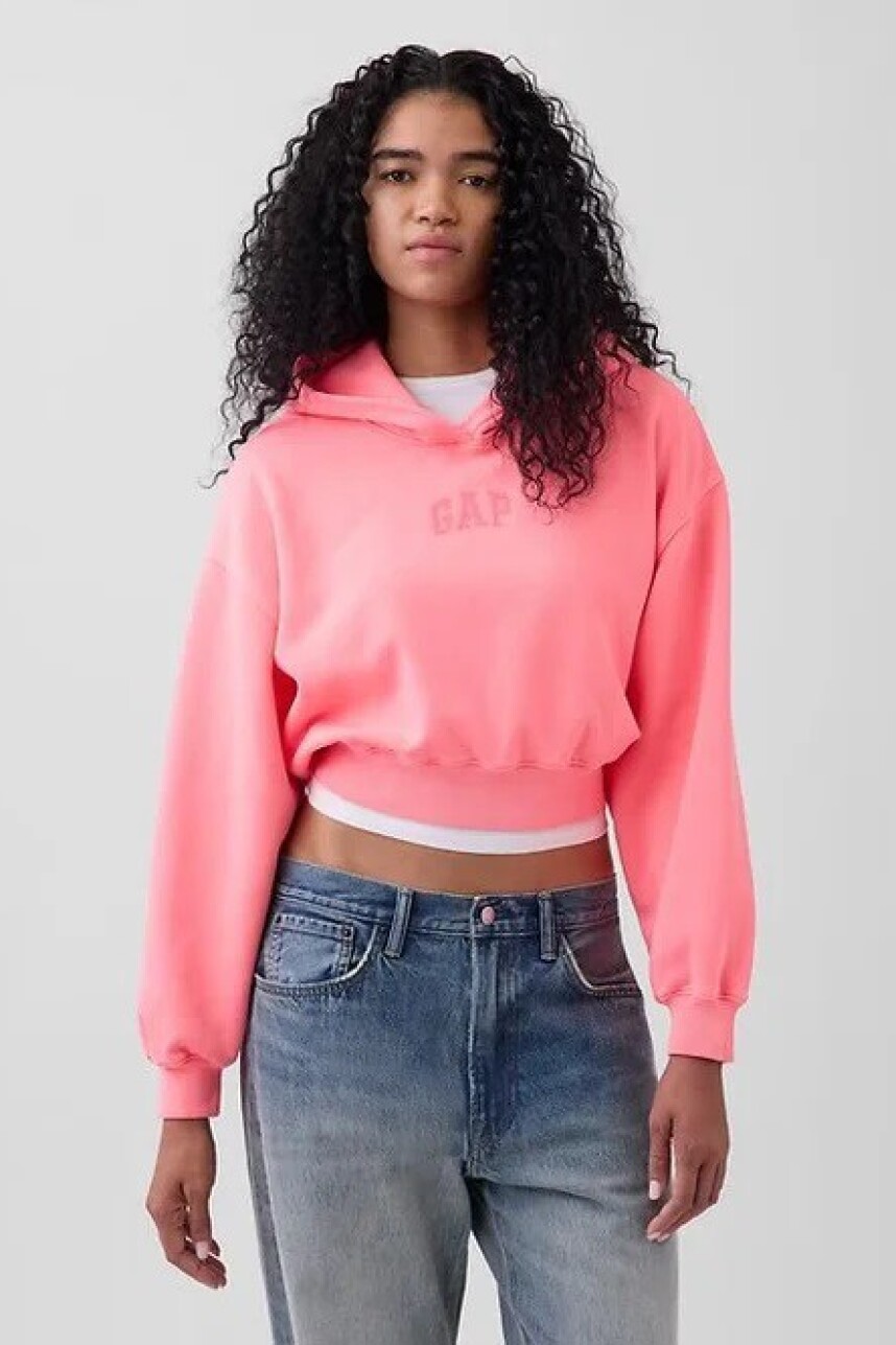 Canguro Logo Gap Mujer Sassy Pink