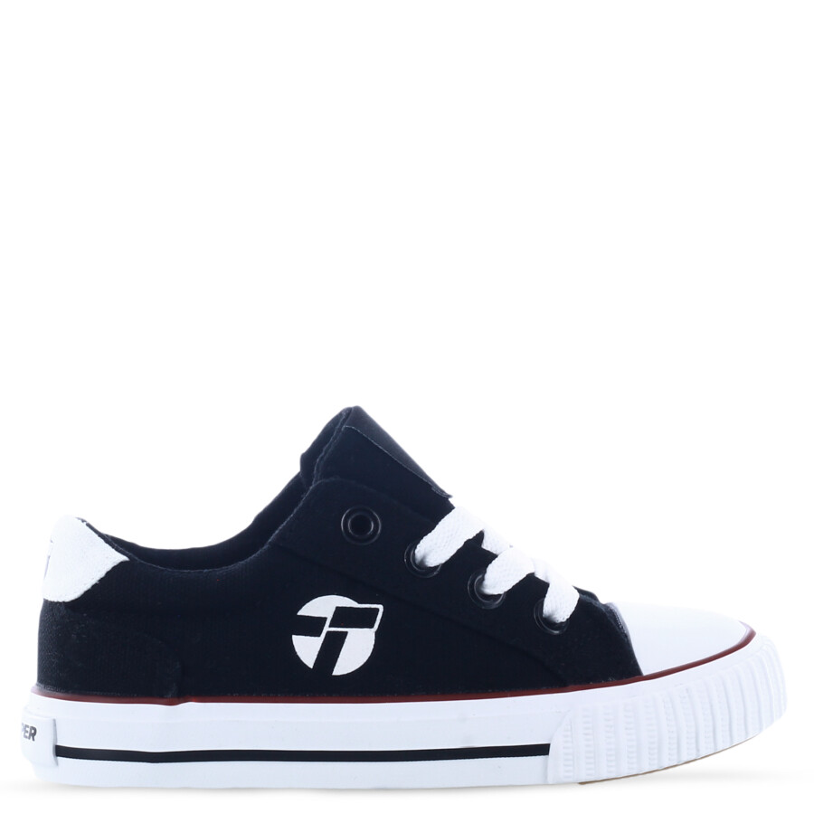 Championes Infantiles Topper Wagon Tenis Kids Negro