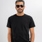 T-shirt m/c cloque Joel negro