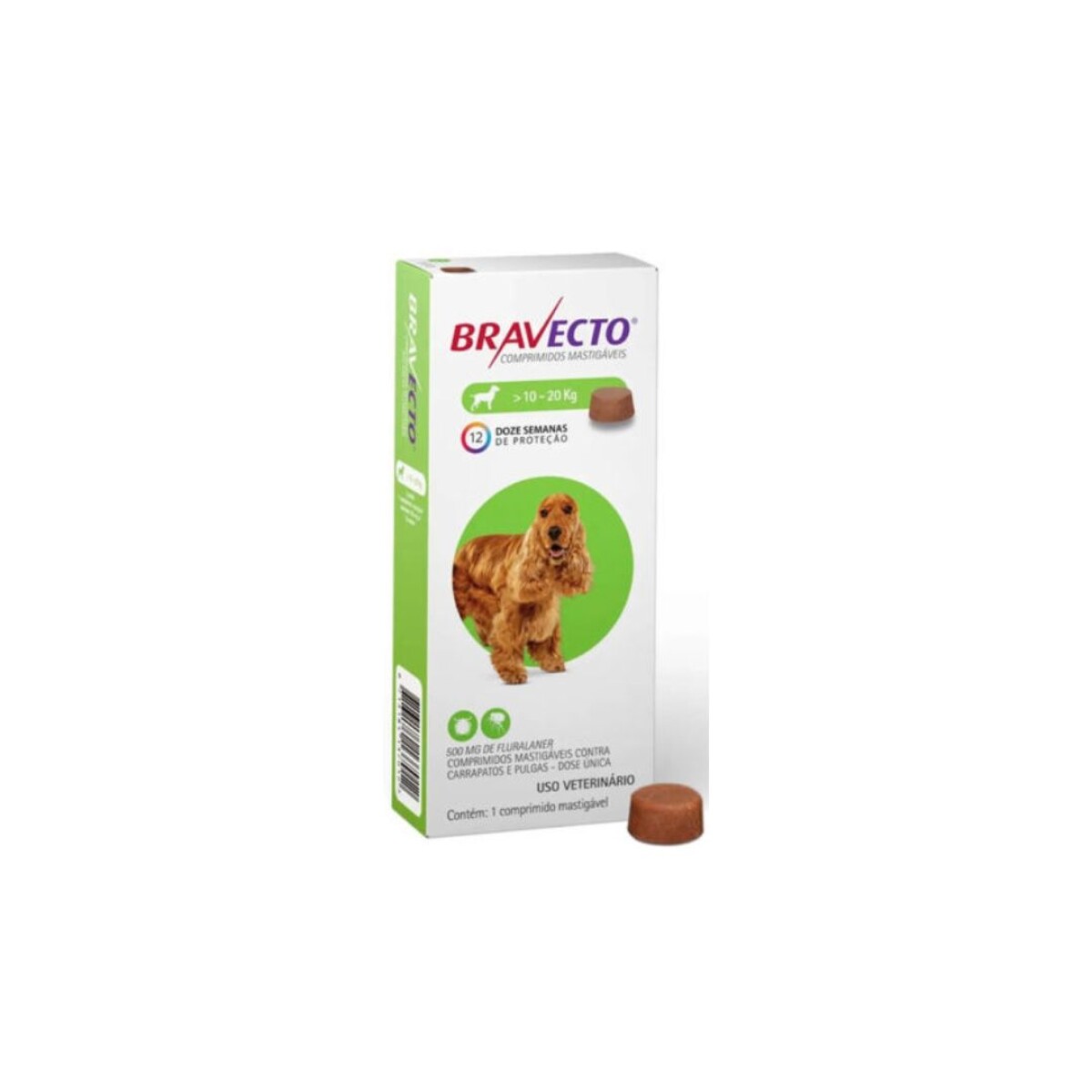 Bravecto 10 a 20 kg 