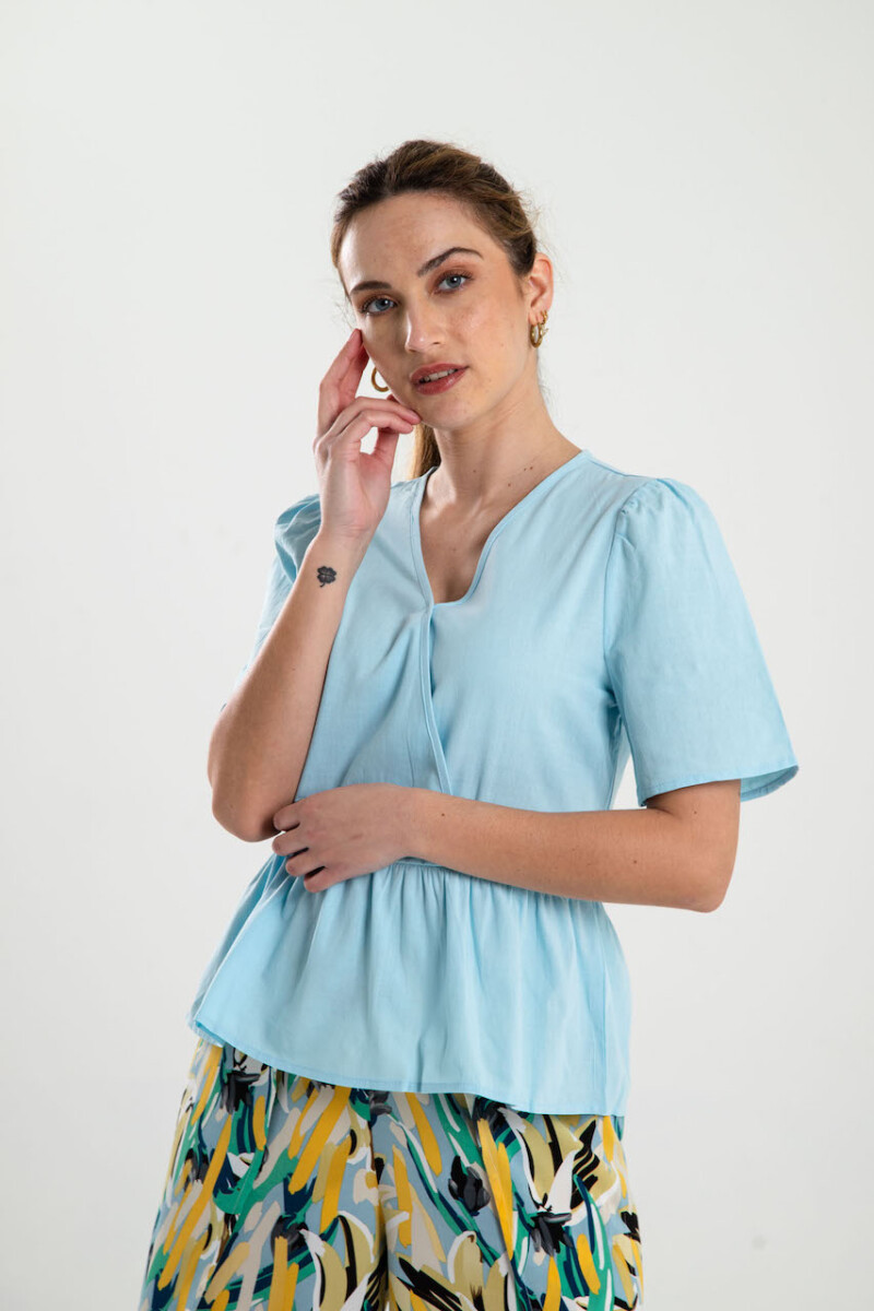 BLUSA ABRIL - AZUL 