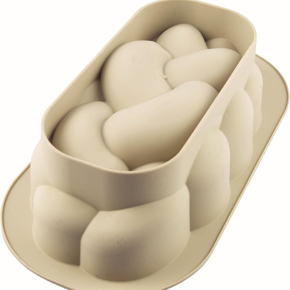 SILIKOMART TRECCIA MOLDE PASTEL SILICONA 83MM SILIKOMART TRECCIA MOLDE PASTEL SILICONA 83MM