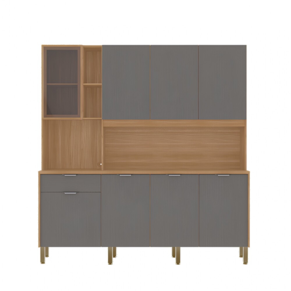 Kit mueble de cocina Nature Gris