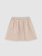 Falda Estampada Blanco
