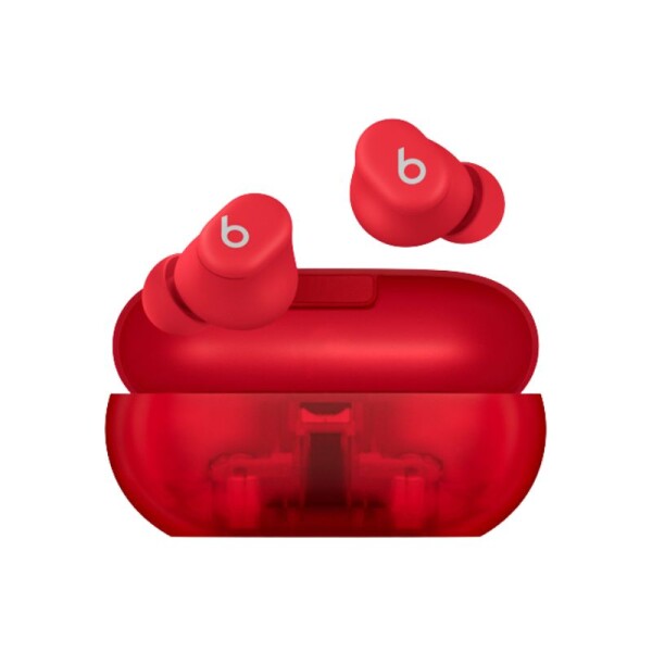 Auricular Beats Solo Buds Transparent Red Muw03ll/a Auricular Beats Solo Buds Transparent Red Muw03ll/a