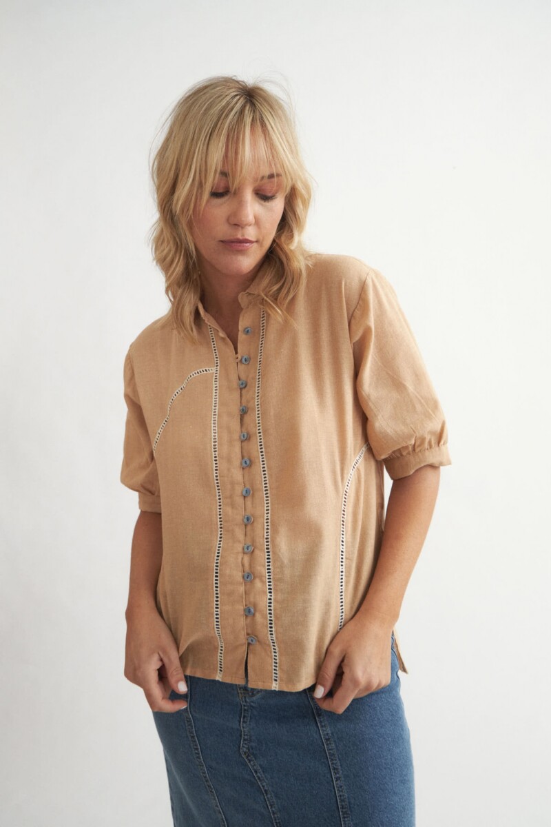 Camisa Lace - Crudo 