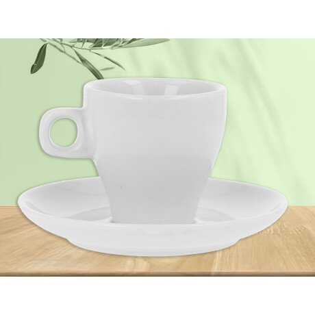 Taza con plato de Ceramica Taza con plato de Ceramica