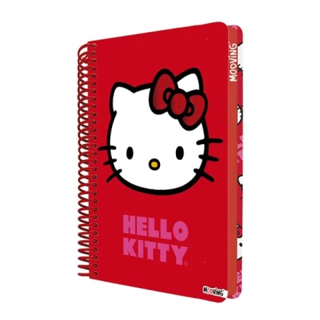 Cuaderno Mooving Carta 96 hojas Hello Kitty Rojo