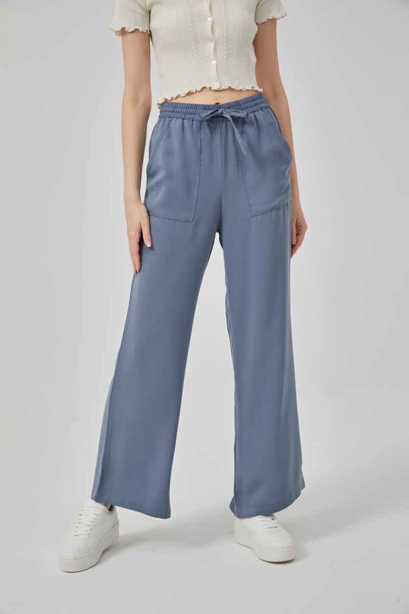 Pantalon Shiga - Azul Grisaceo 