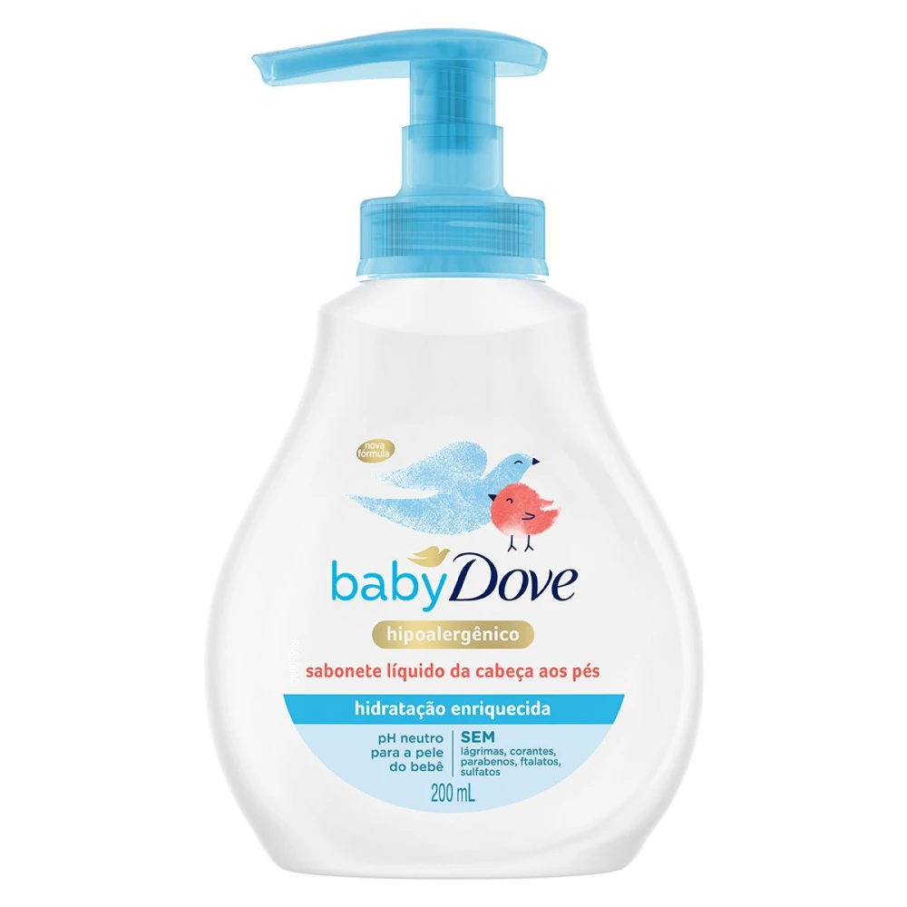 DOVE BABY JAB LIQ H ENRIQUECIDA UNID. X