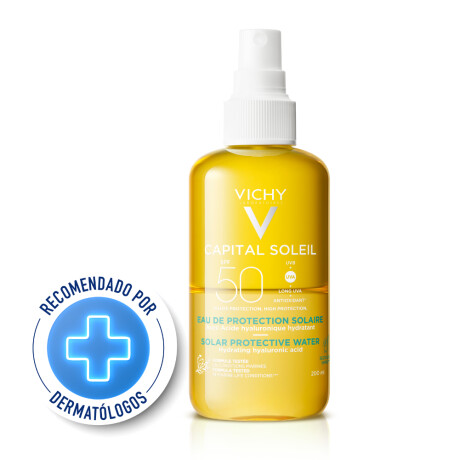 Protector Solar Vichy Capital Soleil Eau de Protection Hidratante FPS50 200ml Protector Solar Vichy Capital Soleil Eau de Protection Hidratante FPS50 200ml