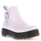 Bota de Niña Mini Miss Carol JARTY con hebilla de corazón y cierre lateral Rosado