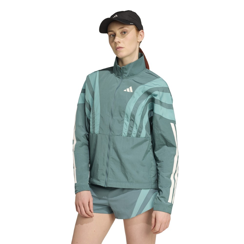 Casaca Running Adizero A Jkt Mujer Green