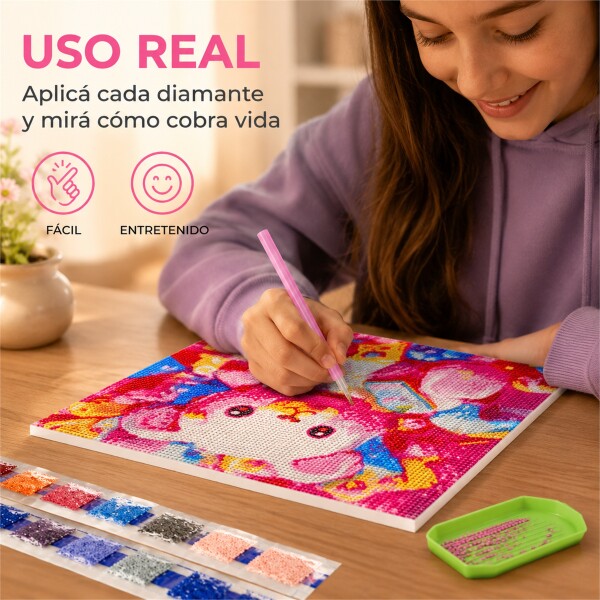 Kit de Pintura Diamante 5D Diamond Painting 30 x 30 cm DISENO 3