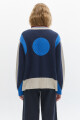 Campera Tejida Alaska Azul