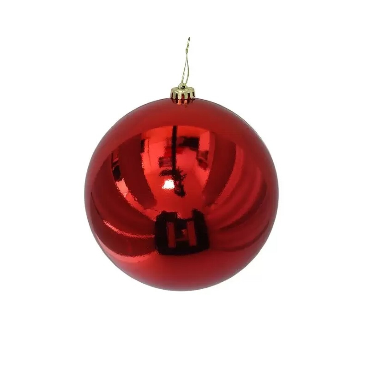 Esfera de Navidad Roja con Brillo – 20 cm 