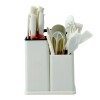 Set x 19 Utensilios de cocina en silicona libre de BPA Beige