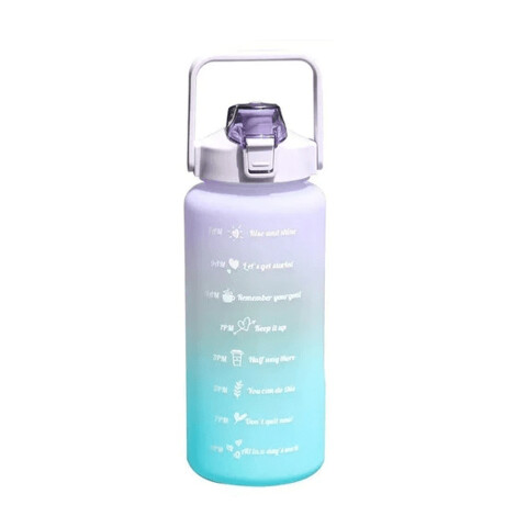 Botella Caramañola Motivacional 2L JTBAZ334 MORADO