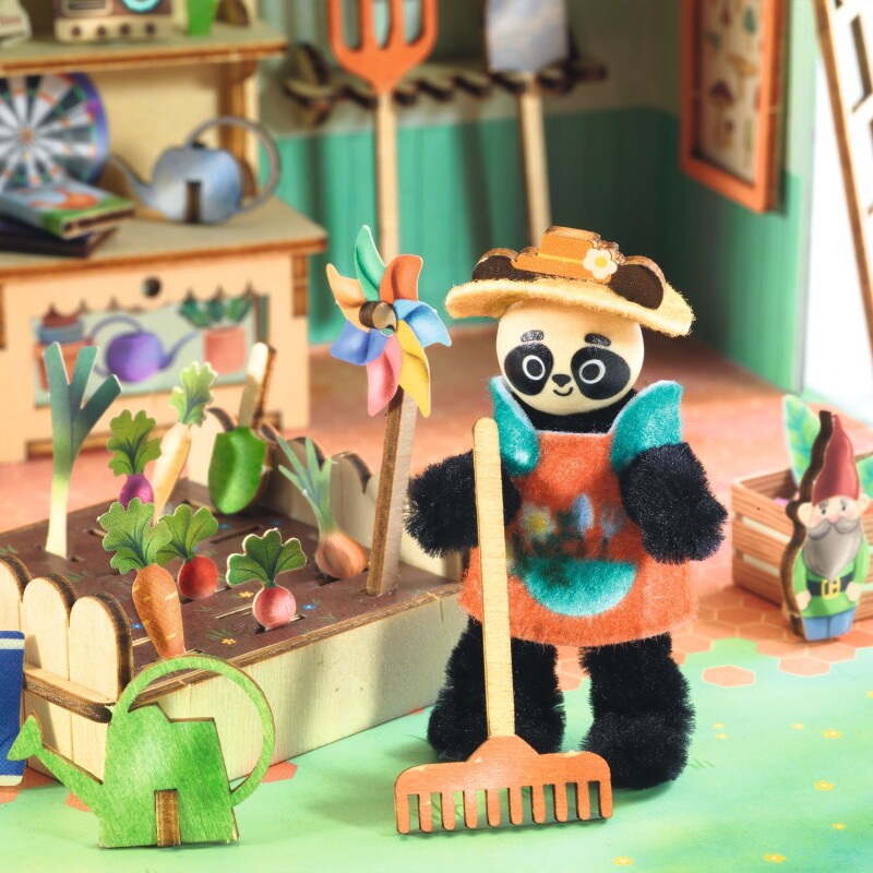 Set de creación Mi casa Olive Djeco Set de creación Mi casa Olive Djeco