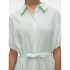 VMBUMPY SS CALF SHIRT DRESS WVN GA Silt Green