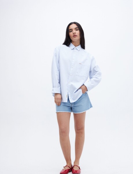 Camisa Destiny Celeste