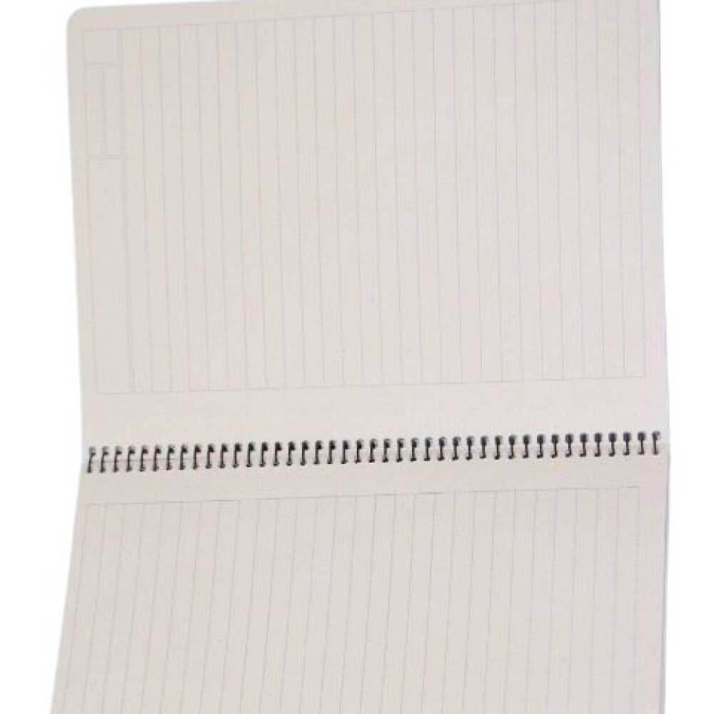 CUADERNOLA NAT TAPA DURA TAMAÑO A4 80 HOJAS TAPA AZUL HOJAS AMARILLAS