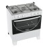 Cocina a Gas Dako Luna 5 Hornallas Blanca Encendido Eléctrico 1062 Cocina a Gas Dako Luna 5 Hornallas Blanca Encendido Eléctrico 1062