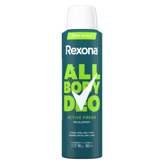 REXONA M AOB DEO AERO ACTIVE X 150ML única