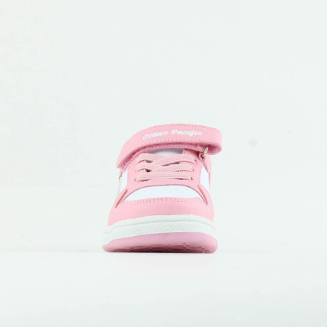 Calzado Urbano Ocean Pacific Kids Badul Escolar N1 Rosa-Blanco