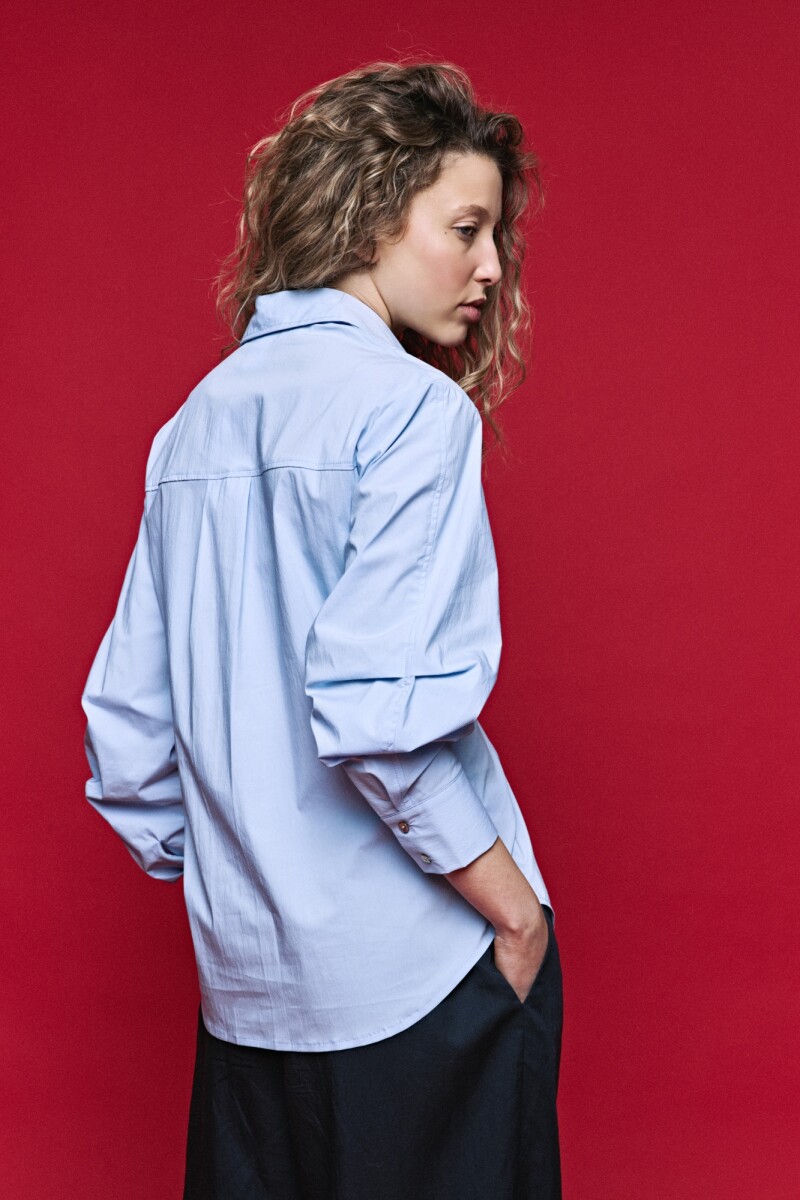 CAMISA INDRA Celeste