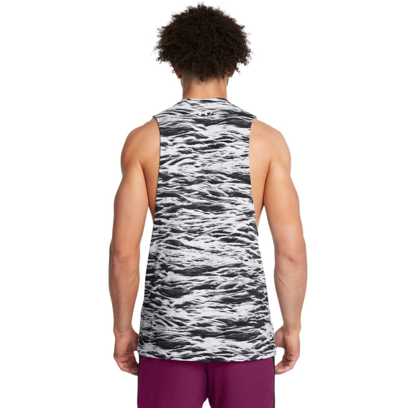 UA Pjt Rock AOP SL-WHT WHT-100