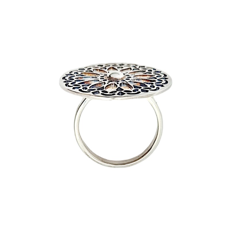 Anillo Flor-Plata 925-Sin Piedra-AN3148 sinpiedra