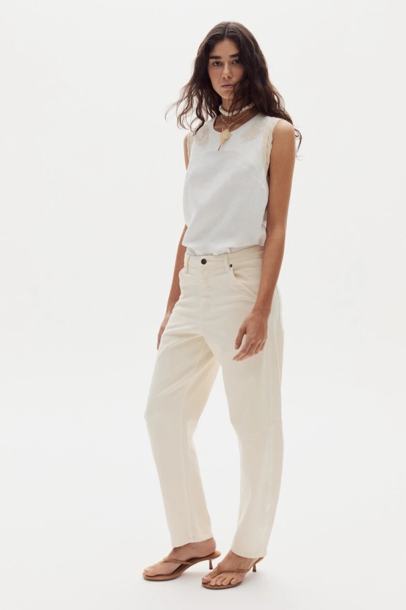 PANTALÓN AMBAR Blanco