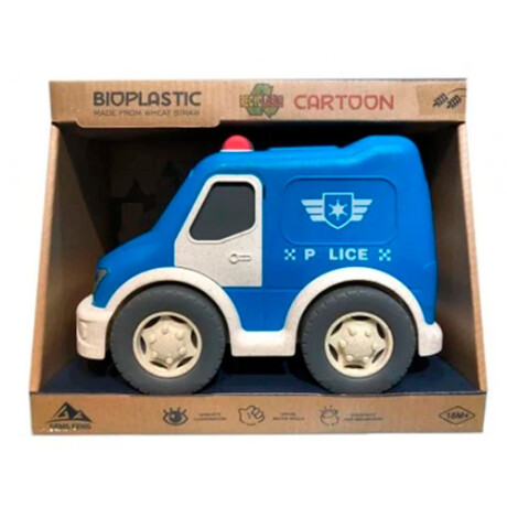 Camión de Policía de Juguete Plástico Reciclado 001