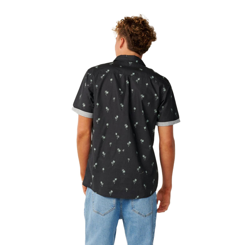 Camisa Rip Curl Paradise Palms - Negro Camisa Rip Curl Paradise Palms - Negro