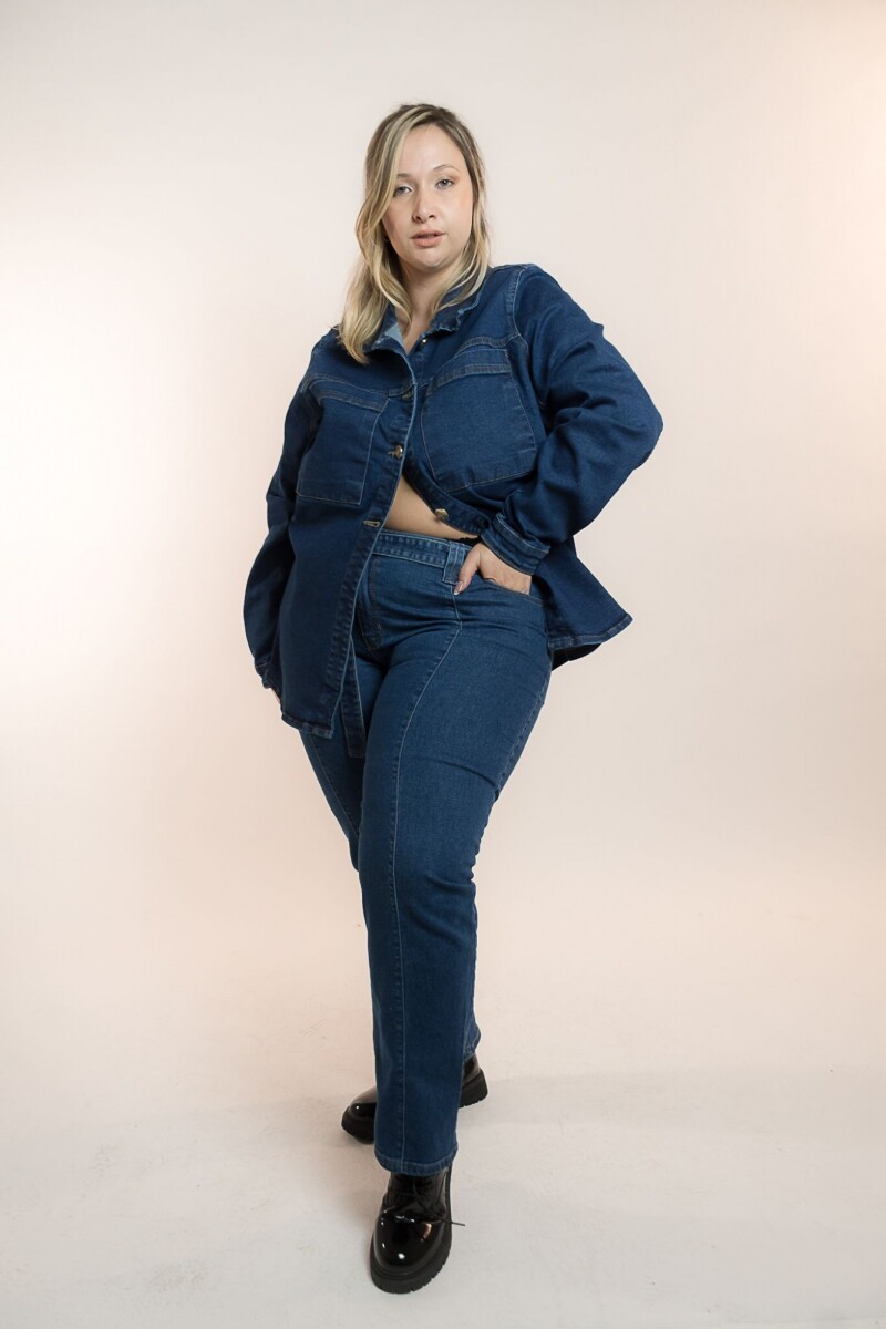 Sobrecamisa Maite - Oscuro 