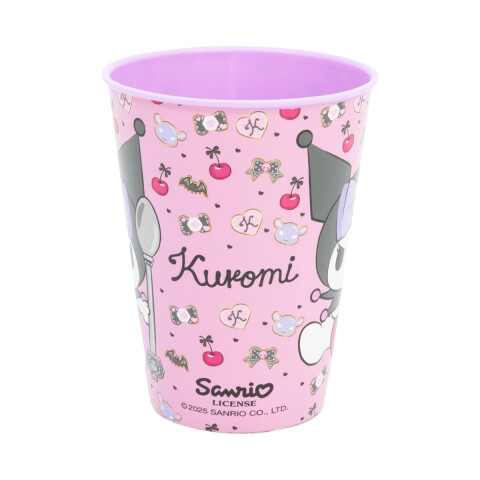 Vaso Plástico Kuromi 260 ml U