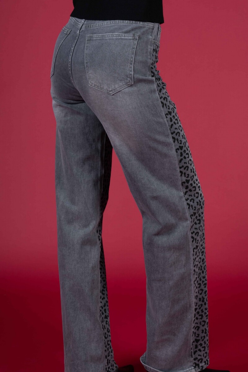 Jeans Leopi Celeste