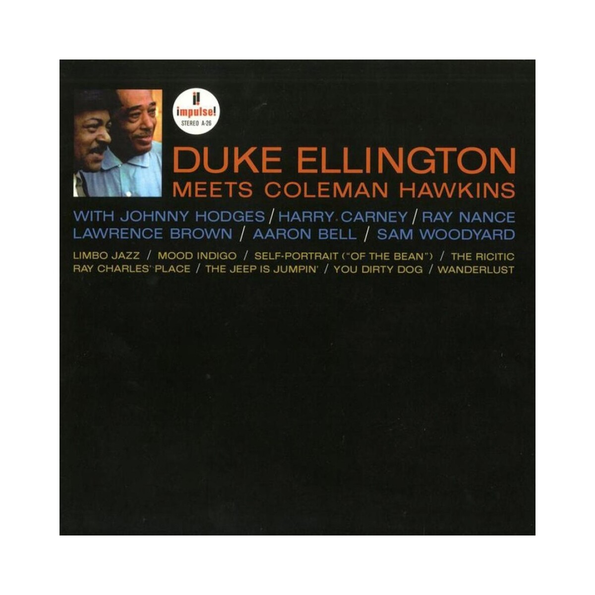 Duke Ellington And Coleman Hawkins - Duke Ellington Meets Coleman Hawkins - Vinilo 