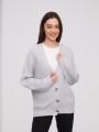 Cardigan Ahualoa Gris Melange