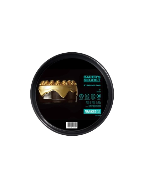 TORTERA ANTIADHERENTE D24x5CM 0.9MM ADVANCED NEGRO BAKERS SECRET TORTERA ANTIADHERENTE D24x5CM 0.9MM ADVANCED NEGRO BAKERS SECRET