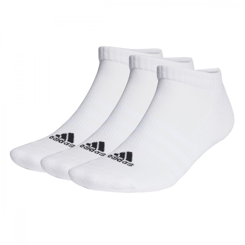 Medias Classic Cushioned Bajo 3-Pack Unisex Blanco