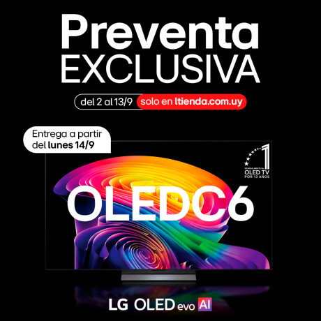 TV LG OLED evo AI C6 4K 77" OLED77C6 TV LG OLED evo AI C6 4K 77" OLED77C6