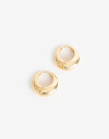 Aros Argollas Metal Argollas Metal Bold - Dorado