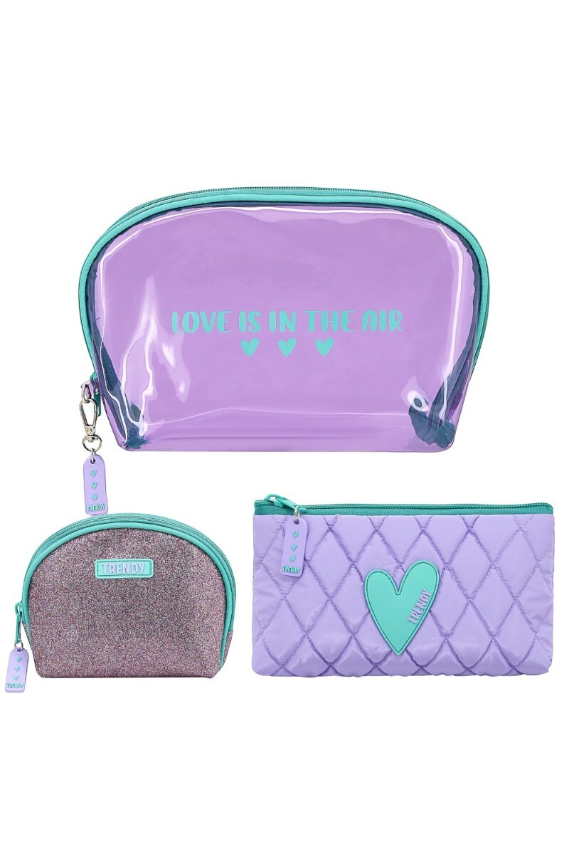 Set Necessaire Trendy Lila