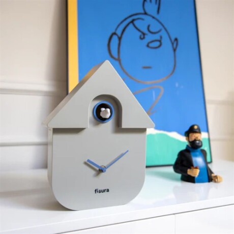 Reloj Cuco casita Gris Sc