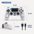 Joystick Mando Control Inalambrico Compatible Play 4 Ps4 Color Variante Gris