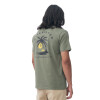 Quiksilver Remera Palm Island Hombre - Verde Verde