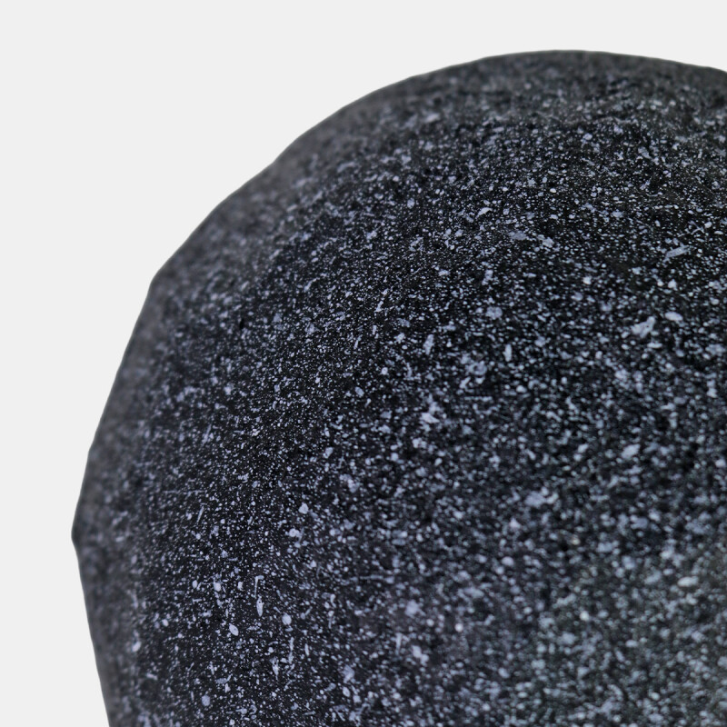 ESFERA CERAMICA NEGRO COMB 16X16X15CM Unica